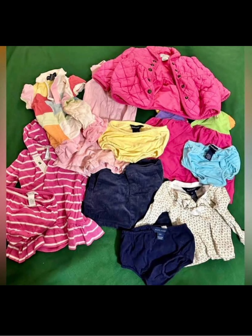 Ralph Lauren Girls Bundle: 3m-12m